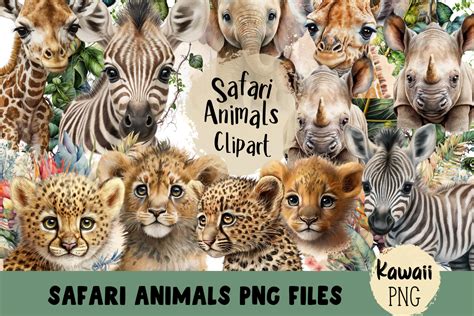 Safari Animals Png