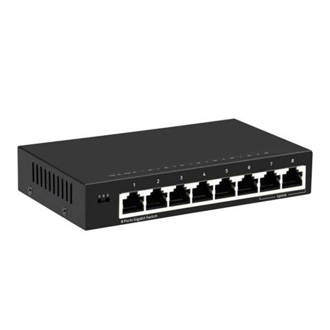 8-Port Gigabit Intelligent Ethernet Switch