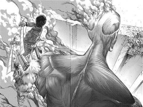 Colossal Titan Manga Panel