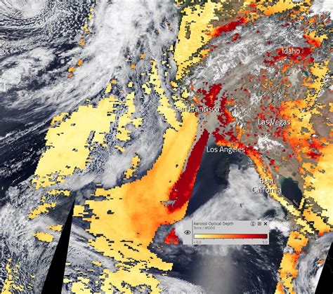 1200+ Mile Trail of Smoke Stretches Across California in These NASA Terra Images of the Wildfires