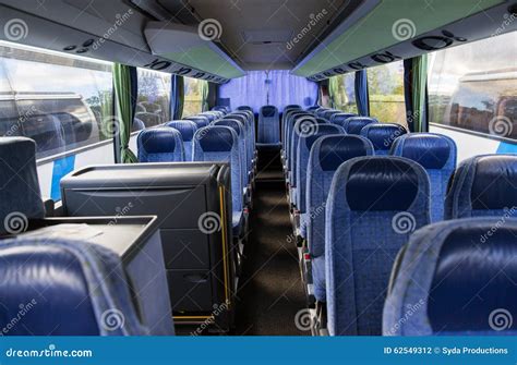 Travel bus interior stock photo. Image of passage, concept - 62549312