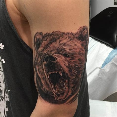 12+ Angry Bear Tattoo Designs - PetPress