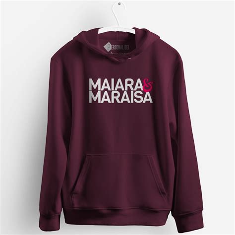 Maiara e Maraisa Sweatshirt com capuz - Personalizei