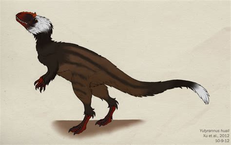 078--YUTYRANNUS HUALI by Green-Mamba on deviantART | Animais extintos, Dinossauro desenho ...