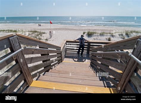 Gulf beaches along Florida's Panhandle at St. Joseph Peninsula State Park Stock Photo - Alamy