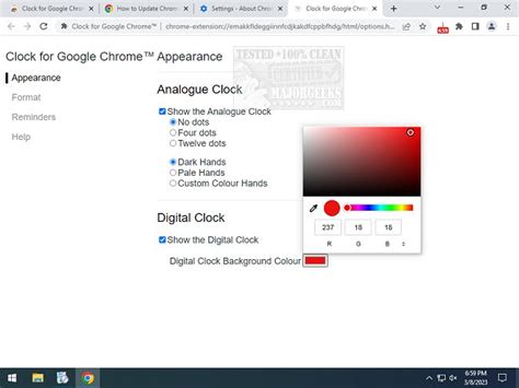 Download Clock for Google Chrome and Edge - MajorGeeks