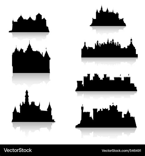 Castle Silhouette Clipart