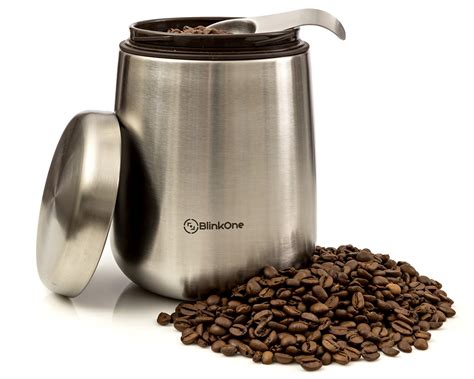 BlinkOne Coffee Canister: Airtight Coffee Bean Container Storage with Magnetic | eBay