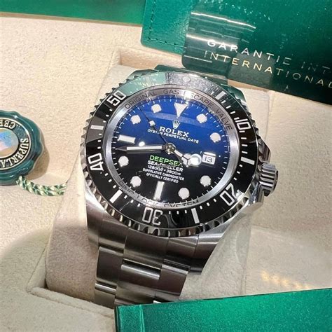 Rolex NEW 2023 Deepsea 136660 BLUE James Cameron for $17,675 for sale from a Trusted Seller on ...