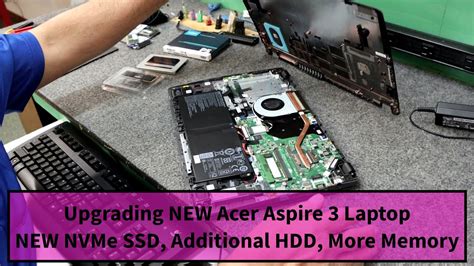 Miniatura Chirurgia estate upgrade ssd acer aspire 3 Elettrificare Collezionare foglie Sopprimere