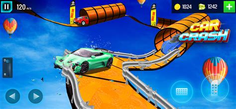 Car Stunt and Car Crash Games' Screenshots on Behance