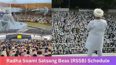 Radha Soami Satsang Beas (RSSB) 2023 Schedule, Dates, Location and ...