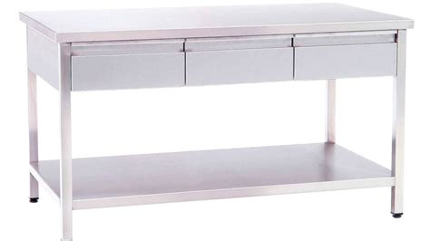 Stainless Steel Prep Table With Drawers - Steel Choices