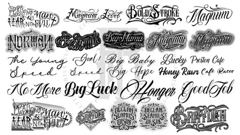 Design an awesome lettering chicano for your tattoo by Pratama21 | Fiverr