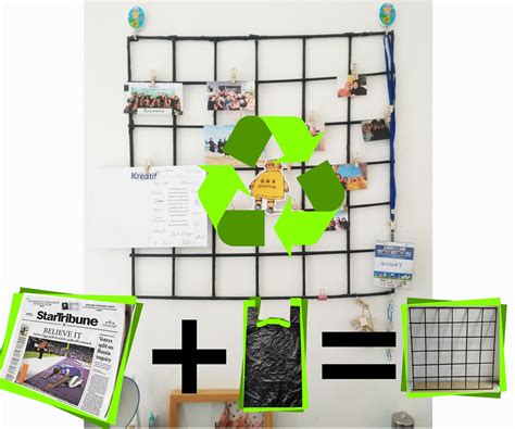 From Paper and Plastic to Wall Grid : 4 Steps - Instructables