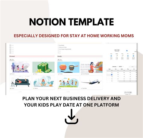 Notion Template Personal Planner Digital Planner Aesthetic - Etsy