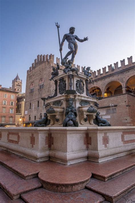 Bologna - Fontana Di Nettuno or Neptune Fountain on Piazza Maggiore ...