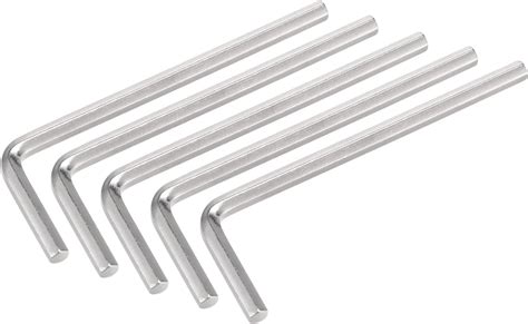 sourcing map 3mm Hex Key Wrench, L Shaped CR-V Repairing Tool 5 Pcs : Amazon.co.uk: DIY & Tools