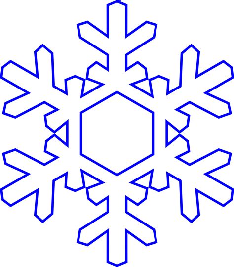 Snowflake Vector Graphic image - Free stock photo - Public Domain photo - CC0 Images