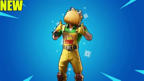 FORTNITE TACO SKIN "Guaco" with ALL EPIC Fortnite Emotes - YouTube