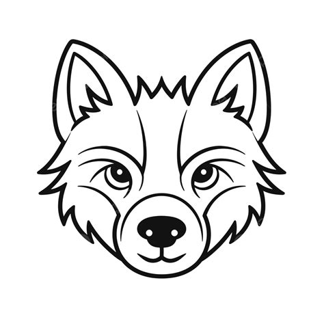 Anime Wolf Png Easy Wolf Face Drawing Cliparts And Ca - vrogue.co