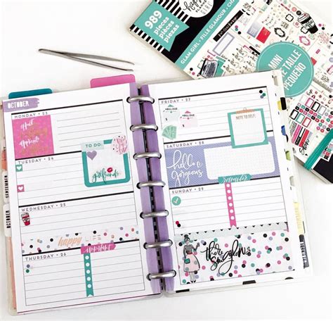 Amanda Huot adlı kullanıcının Planner Layout Ideas panosundaki Pin