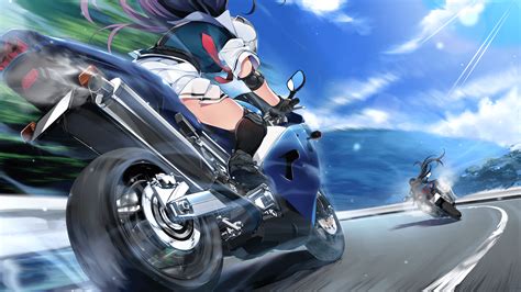 Download Anime Motorcycle Wallpaper, HD Backgrounds Download - itl.cat