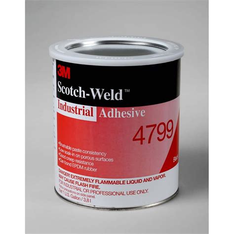 3M Industrial Adhesive 4799 Black, 5 Ounce - Walmart.com - Walmart.com