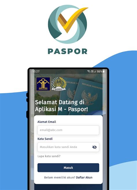 Cara Daftar Antrean Paspor Online M-Paspor