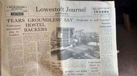 Lowestoft Journal 1971 | Lowestoft, Things to sell, Apprentice