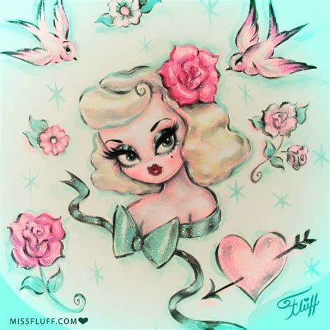 Pin by Lisa Ayala on Miss Fluff Art | Miss fluff, Art, Female sketch