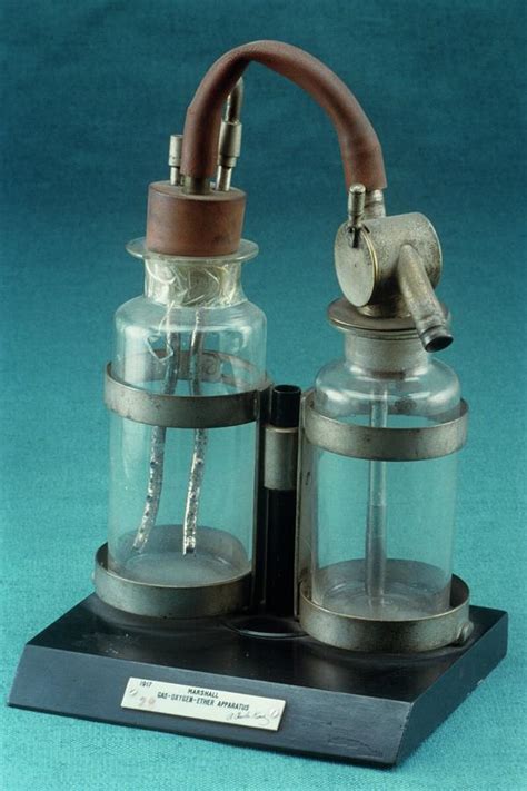 Marshal Gas-oxygen-ether Apparatus Photograph by Science Photo Library ...