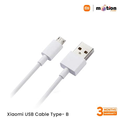 Xiaomi USB Cable Type-B Price in Bangladesh - Motion View