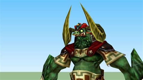 Ocarina of Time 3D Ganon Beast | 3D Warehouse