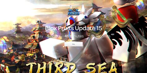 Blox Fruit Third Sea Update 15 Release Date, Time & Countdown