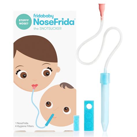 FridaBaby NoseFrida Snot Sucker Nasal Aspirator - Walmart.com