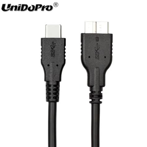 Type C to USB 3.0 Micro B Cable for Seagate Goflex External Hard Drive ...