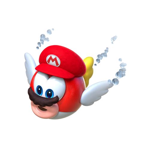 Super Mario Odyssey render