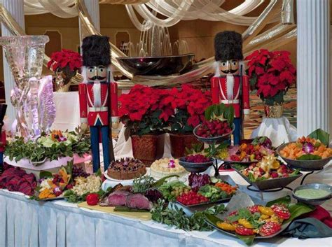 5 Tips Buffet Table Decorations for Thanksgiving and Christmas