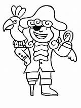 Pirate Parrot Coloring Pages At GetColoringscom  Free Printable sketch template