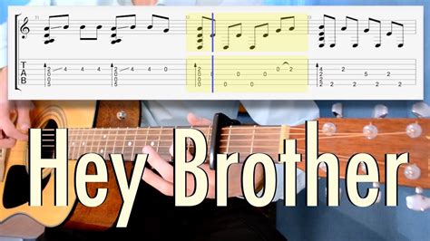 Avicii - Hey Brother (fingerstyle cover, TABS) - YouTube