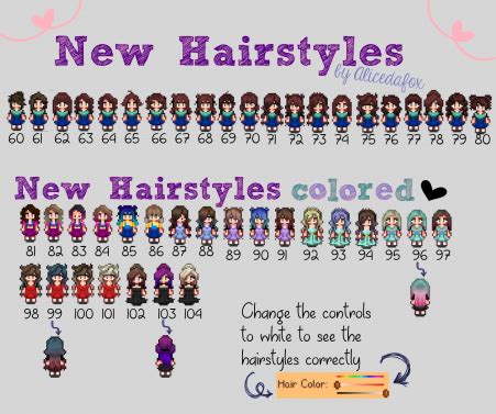 Stardew Valley Hairstyle Mod - Best Haircut 2020