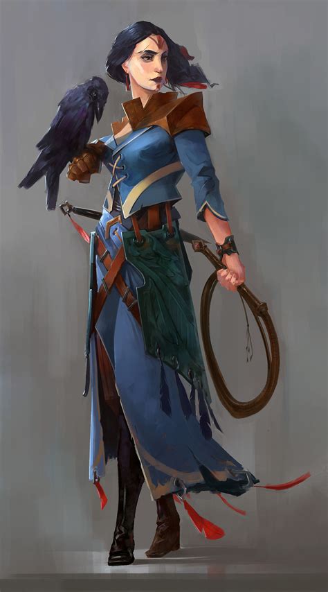 RPG Female Character Portraits: Photo