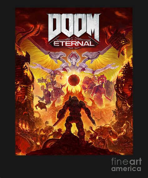 Doom Eternal Video Game Digital Art by Debbie Romeo - Fine Art America