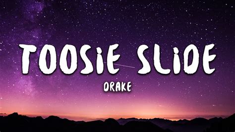 Drake - Toosie Slide (Lyrics) - YouTube