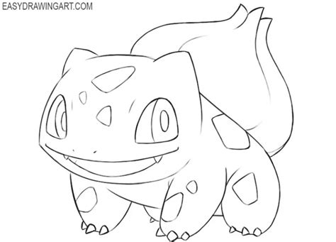 How to Draw Bulbasaur - Easy Drawing Art