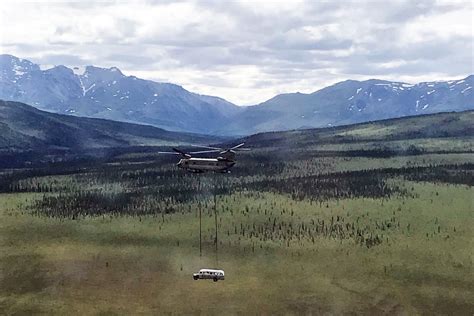 DVIDS - Images - Alaska National Guard airlifts “Into the Wild” bus from Stampede Trail [Image 1 ...