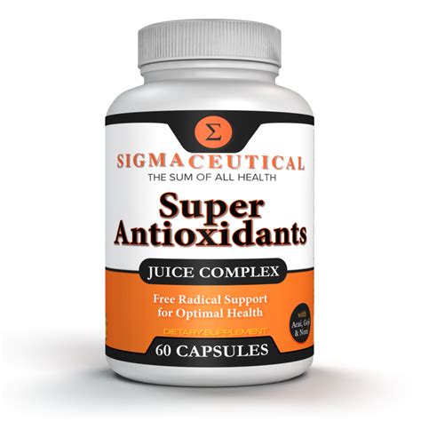 Super Antioxidant Complex, 60 Capsules | Sigmaceutical.com