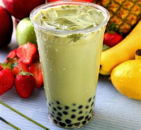 Green Tea Bubble Tea | Bubble tea recipe, Bubble tea, Green tea recipes