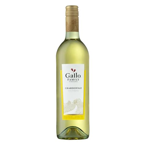 Gallo Family Vineyards Chardonnay White Wine, 75 cl - Bulkco